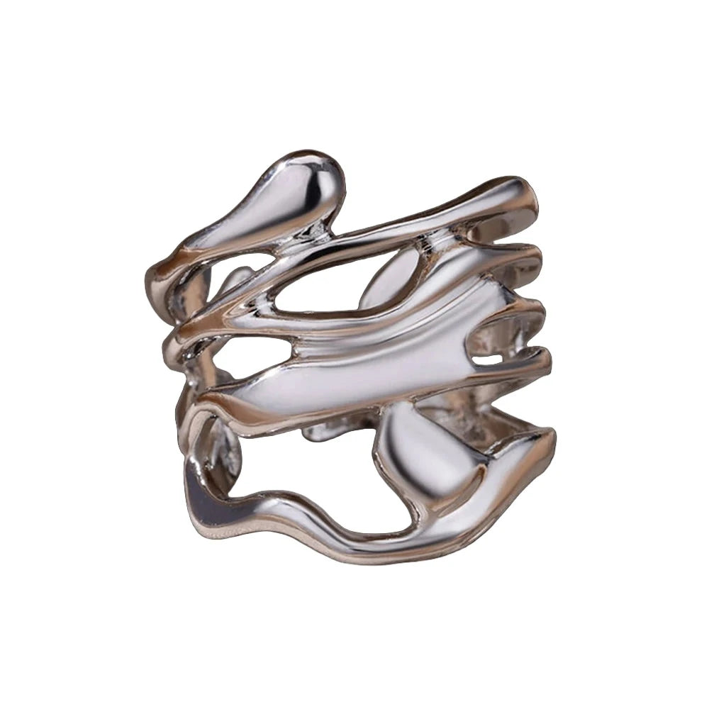 Drip Chunky Adjustable Ring