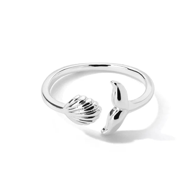 Mermaid Queen Ring (Adjustable)