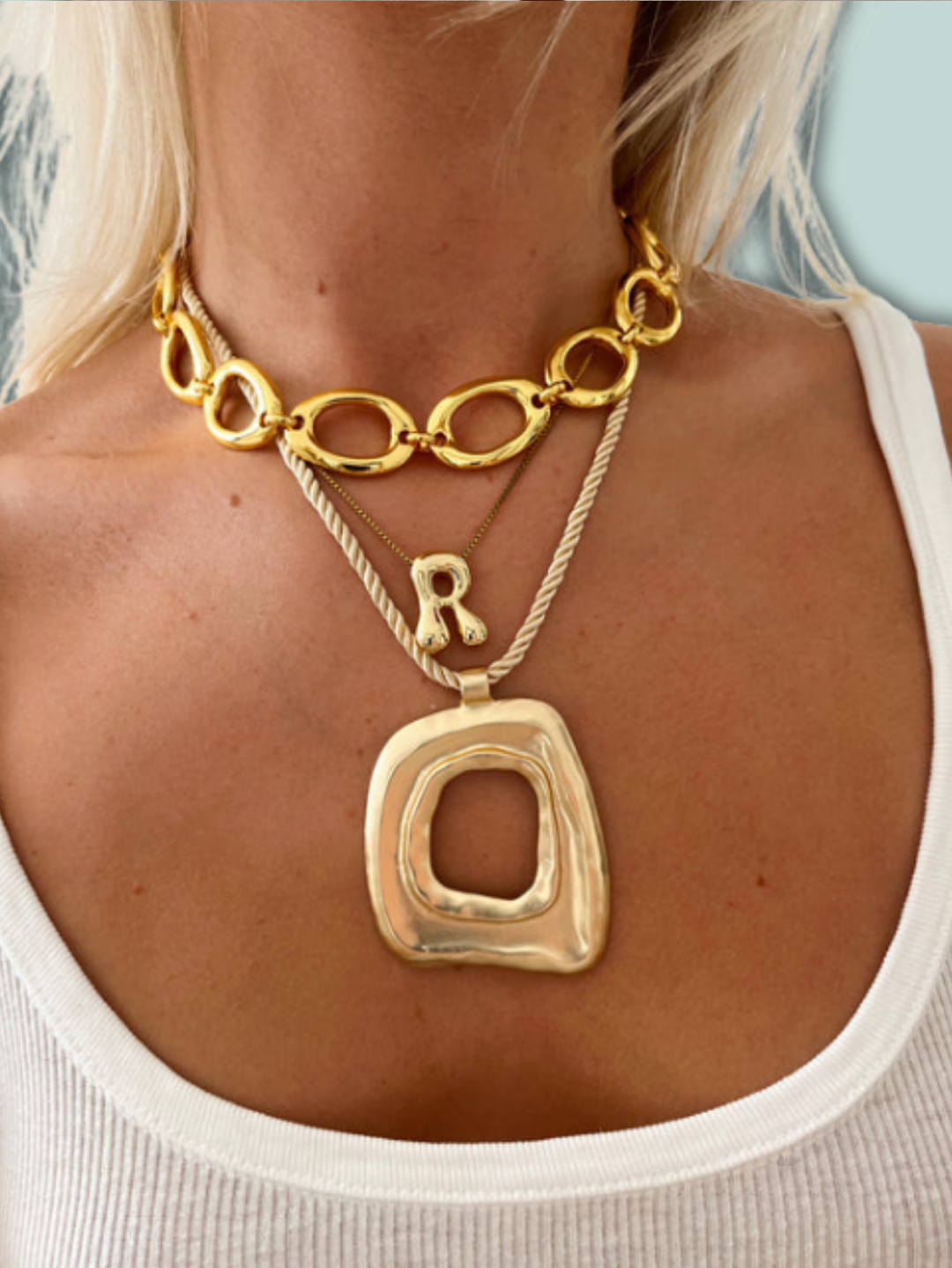 Margaux Letter Necklace